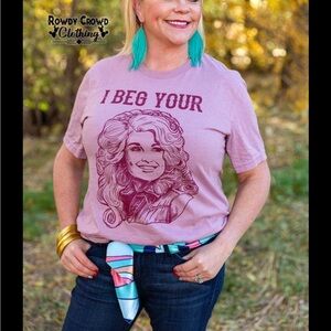 Rowdy Crowd Clothing I beg your Pardon Dolly Pardon T-Shirt Sz.3x